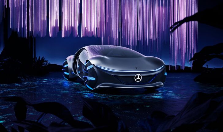 Mercedes-Benz Vision AVTR แรงบันดาลใจจากหนัง Avatar สู่รถยนต์ไฟฟ้าต้นแบบสุดล้ำ