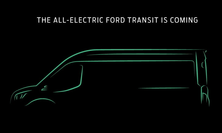 ภาพทีเซอร์ Ford Transit Electric Van 2022 จากรถตู้ยอดนิยมสู่รถยนต์ไฟฟ้าน่าจับจอง