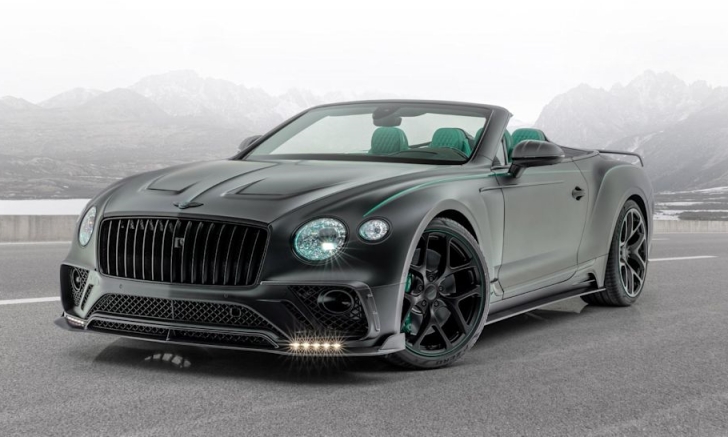 Bentley Continental GT V8 Convertible แต่งใหม่ มาพร้อมสีเขียวโครเมียมออกไซด์สะดุดตา