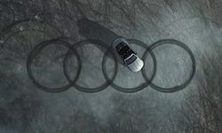#FourRingsChallenge เมื่อ Mercedes-AMG C63 Cabriolet ดริฟท์ทำโลโก้ Audi (คลิป)