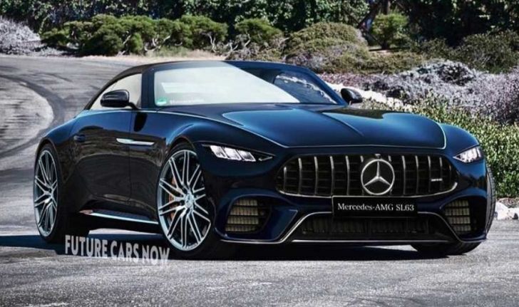 ภาพเรนเดอร์ Mercedes SL ใหม่ อาจมาพร้อมสไตล์ Roadster ที่ตัวรถจะยาวขึ้น