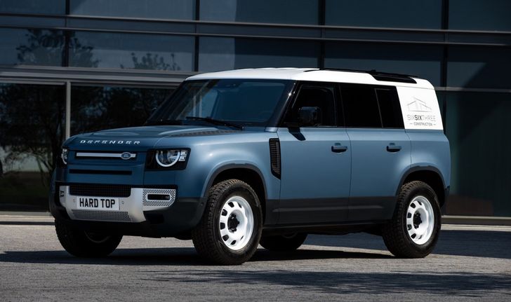 แข็งแกร่งไม่น้อยหน้า! Land Rover Defender รุ่น Hard Top ปรับโฉมเชิงพาณิชย์