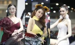 มอเตอร์โชว์ 2020 : พริตตี้วิถีใหม่ สวยหรูภายใต้เฟซชิลด์ (ภาพ)