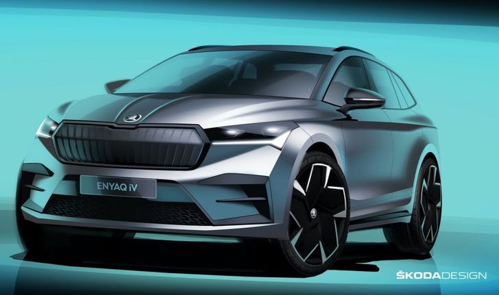 เฟี้ยวมาก! เผยภาพร่าง Skoda Enyaq iV เอสยูวีพลังงานไฟฟ้าจากสาธารณรัฐเช็ก