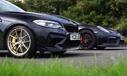 เดือดจัด! BMW M2 CS ดวล Porsche Cayman GT4 ใครจะเป็นที่หนึ่งในการแข่งขันทางตรง (คลิป)