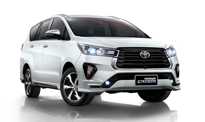 Toyota Innova Crysta 2021 ไมเนอร์เชนจ์ใหม่ เคาะราคา 1,199,000 - 1,429,000 บาท