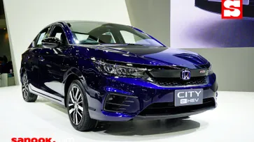 Motor Expo 2020: Honda City e:HEV 2021 ใหม่ เครื่องยนต์ไฮบริด 1.5 ลิตร ราคา 839,000 บาท