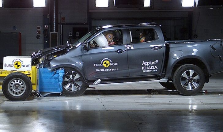 Isuzu D-Max 2021 ใหม่ คว้าคะแนนความปลอดภัยระดับ 5 ดาวจาก Euro NCAP
