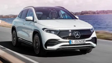 Mercedes-Benz EQA 2021 ใหม่ ครอสโอเวอร์ไฟฟ้ารุ่นเล็กเผยโฉมแล้ว