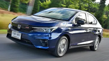 รีวิว Honda City e:HEV 2021 ใหม่ ตัวท็อปไฮบริดคุ้มค่าด้วยออปชั่นเต็มคัน