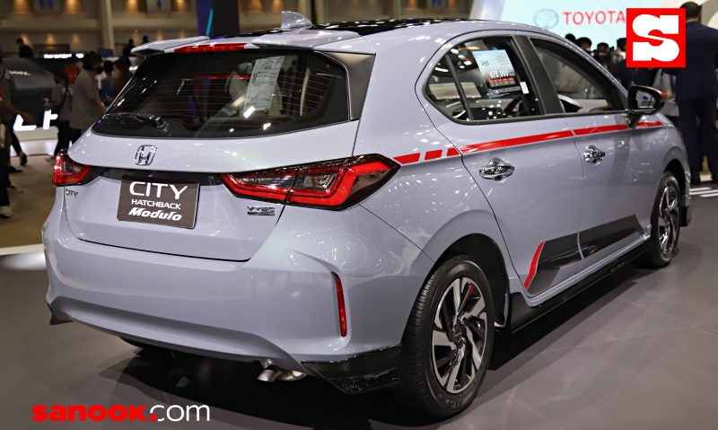 Honda City Hatchback 2021 ใหม่ พรัอมชุดแต่งแท้ Modulo เผยโฉมที่งานมอเตอร์โชว์