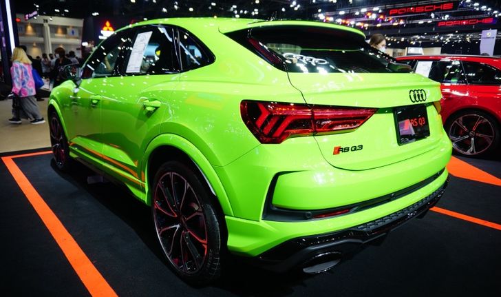 Audi RS Q3 Sportback 2021 ใหม่ เคาะราคา 4,750,000 บาทที่งานมอเตอร์โชว์