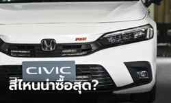 ยลโฉม All-new Honda Civic 2021 ใหม่ ตัวถังทั้ง 6 สี สีไหนน่าซื้อกว่ากัน?