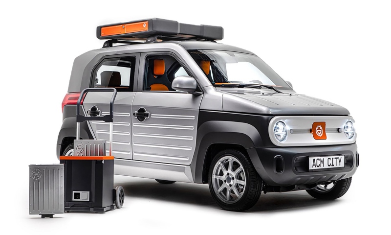 ACM City One รถไฟฟ้าจิ๋วดีไซน์สุดเท่จากเยอรมนี ราคาไม่ถึง 4 แสนบาท