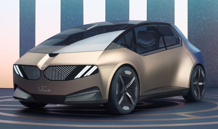 BMW i Vision Circular ใหม่ ต้นแบบรถยนต์ไฟฟ้าทำจากวัสดุรีไซเคิล 100%