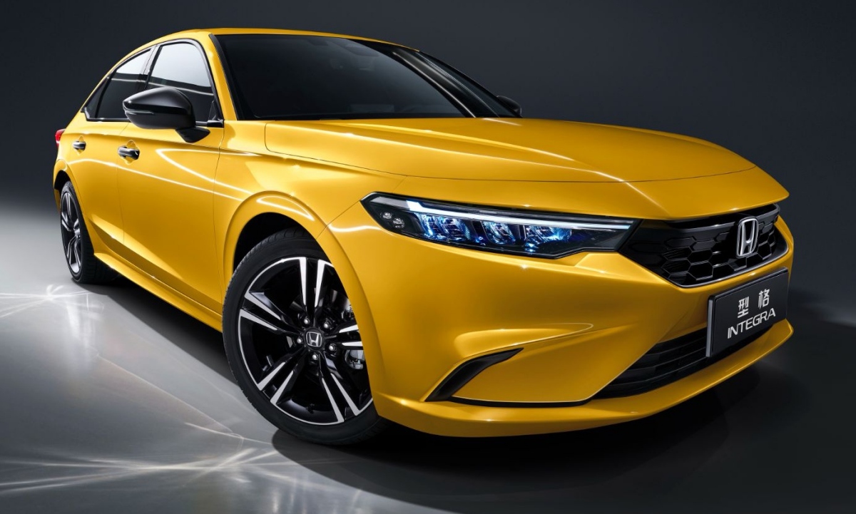 Honda Integra 2022 ใหม่ ฝาแฝด Civic แต่ปรับดีไซน์โฉบเฉี่ยวยิ่งกว่าที่ประเทศจีน