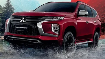 Mitsubishi Pajero Sport Passion Red 2022 ตัวถังสีแดงพิเศษ ราคา 1,483,000 บาท