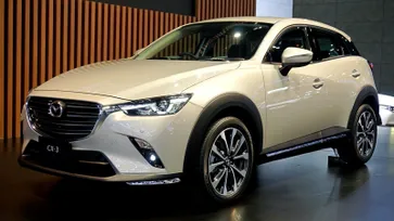 Mazda CX-3 2022 ใหม่ ตัวถังสี Platinum Quartz เผยโฉมที่งานมอเตอร์เอ็กซ์โป