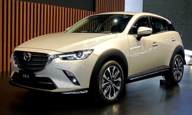 Mazda CX-3 2022 ใหม่ ตัวถังสี Platinum Quartz เผยโฉมที่งานมอเตอร์เอ็กซ์โป