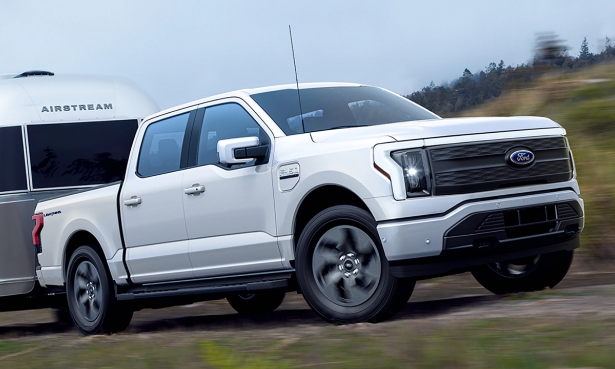 Ford F-150 Lightning ใหม่ กระบะไฟฟ้า 100% ทำยอดจองเกือบ 2 แสนคันที่สหรัฐฯ