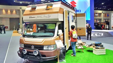 สายแคมป์ต้องโดน! Suzuki Carry Motor Home ดัดแปลงเป็นรถบ้านเสร็จสรรพเพียง 865,000 บาท