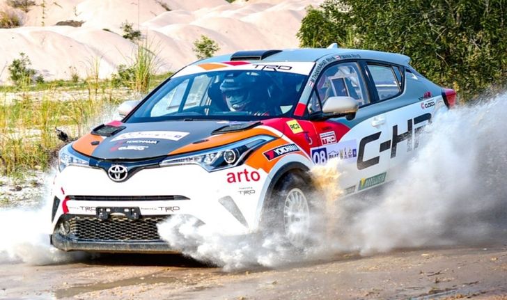 ร.ย.ส.ท. ประเดิมแข่ง RAAT Thailand Rally Championship 2022 สนามแรกชิงถ้วยพระราชทาน