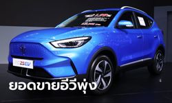 MG เผยยอดขายรถ EV สูงถึง 4,500 คัน ภายใน 1 เดือนหลังเข้าร่วมมาตรการรัฐ