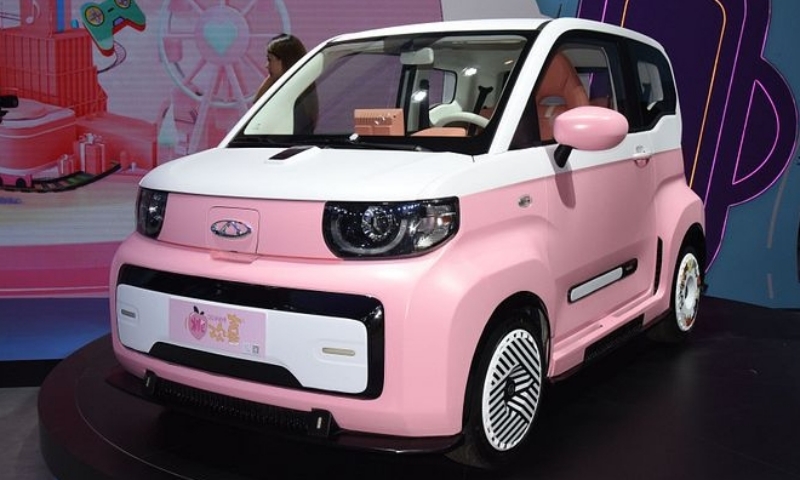 Chery QQ Ice Cream Peach Edition ใหม่ รุ่นพิเศษสีชมพูเอาใจสาวๆ จ่อเปิดตัวที่จีน