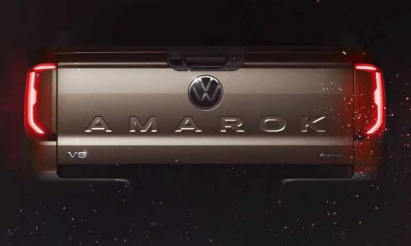 All-new Volkswagen Amarok 2023 ใหม่ เผยทีเซอร์ล่าสุดพร้อมขุมพลังดีเซล V6
