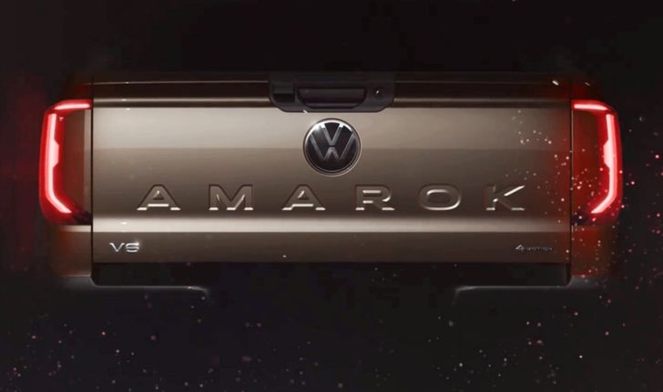 All-new Volkswagen Amarok 2023 ใหม่ เผยทีเซอร์ล่าสุดพร้อมขุมพลังดีเซล V6