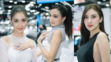 น่ารักเกินปุยมุ้ย! พริตตี้ Motor Expo 2022 ปีนี้สวยน่ารักทุกคนเลย