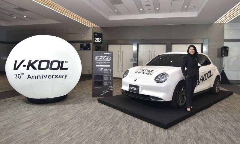V-KOOL ฉลองความสำเร็จครบรอบ 30 ปี พร้อมเปิดตัวฟิล์ม BLACK xEV แห่งแรกในโลก