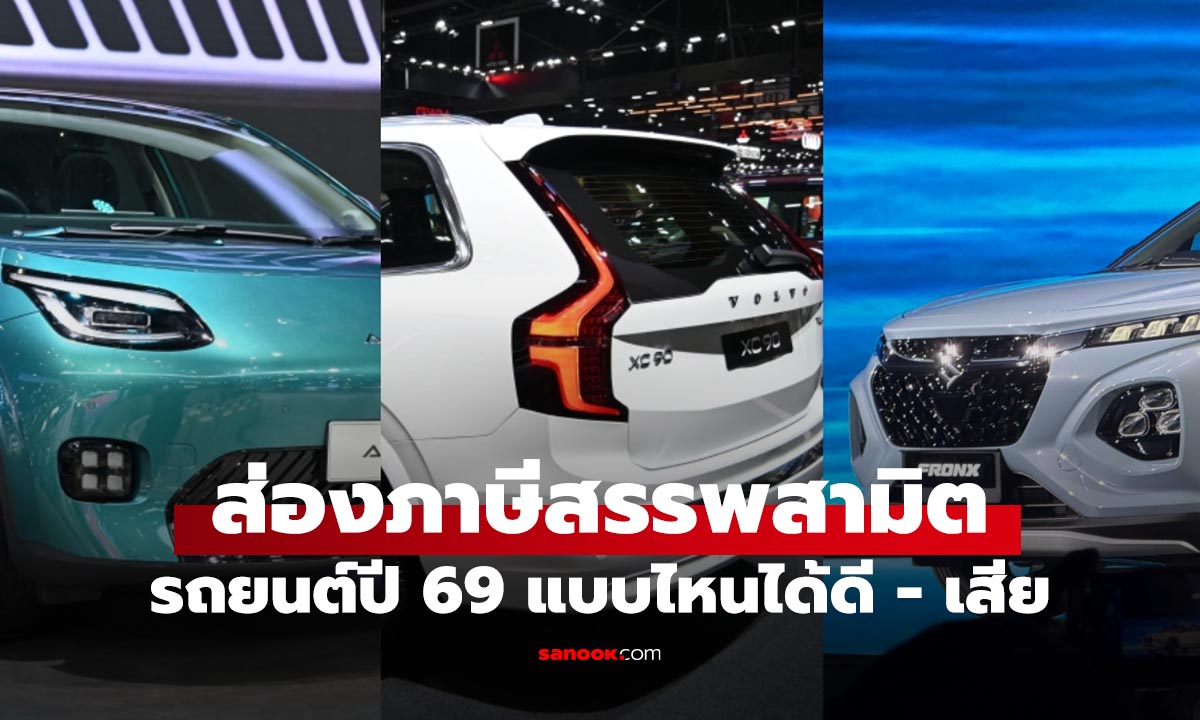 เปิดภาษีสรรพสามิต รถยนต์ 2569 ใครถูก ใครแพง? เช็กผลกระทบก่อนปีใหม่!