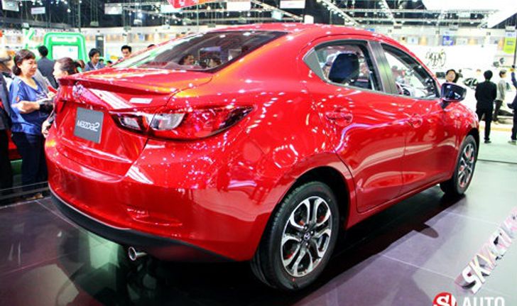 Mazda 2 Sedan เผยโฉมแล้วอย่างเป็นทางการที่งาน Motor Expo 2014
