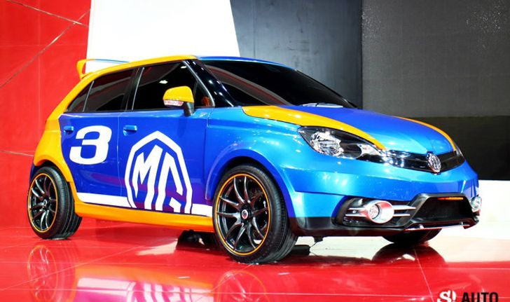 MG3 คอมแพ็คแฮทช์แบ็คใหม่เผยโฉมในงาน Motor Expo 2014