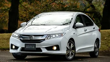 เปิดตัว Honda Grace Hybrid พื้นฐานเดียวกับ City 2014