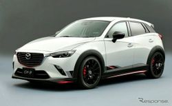 'Mazda CX-3' ใหม่ เตรียมเผยเวอร์ชั่นแต่งในงาน Tokyo Auto Salon 2015 แล้ว