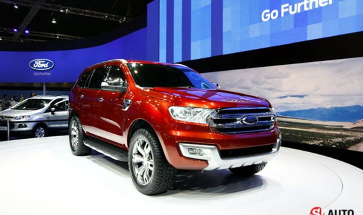 Ford Everest 2015 ใหม่เผยสเป็คมาพร้อมเครื่อง 3.2 ลิตร