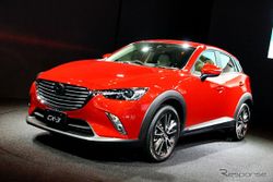 Mazda CX-3 ใหม่ เปิดตัวเป็นครั้งแรกที่ญี่ปุ่นในงาน Tokyo Auto Salon 2015