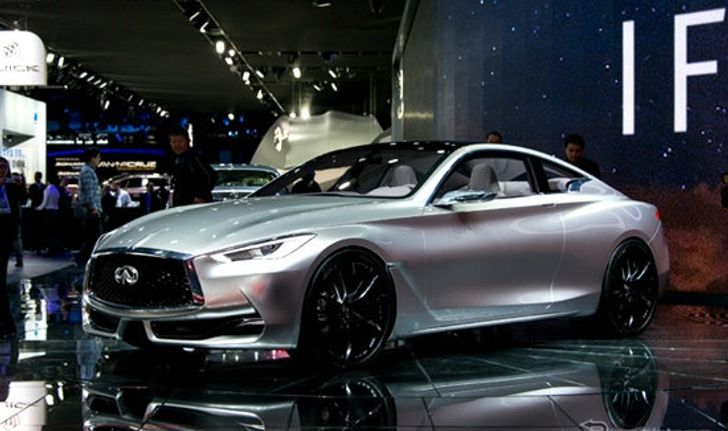 Infinity Q60 Concept ถูกเปิดตัวที่งานดีทรอยต์มอเตอร์โชว์ 2015