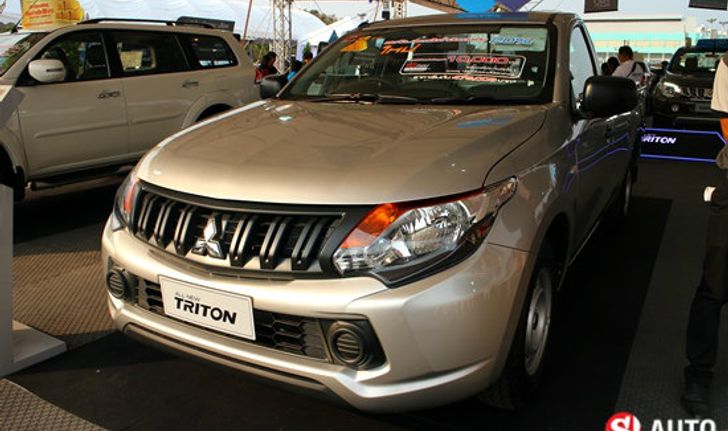 เปิดตัว Mitsubishi Triton เมกะแค็บและซิงเกิ้ลแค็บ 2 ประตู เคาะเริ่ม 4.75 แสนบาท