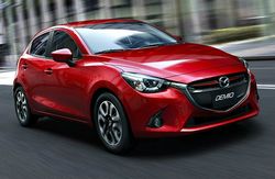 ราคารถใหม่ Mazda ในตลาดรถยนต์เดือนกุมภาพันธ์ 2558