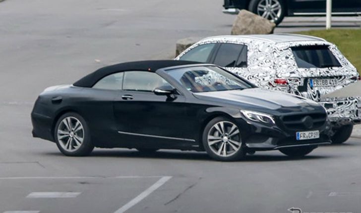 Mercedes-Benz S-Class Cabriolet ใหม่ เผยสัดส่วนแบบหมดเปลือก