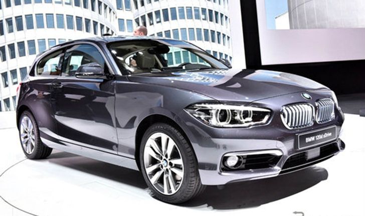 BMW 1-Series ไมเนอร์เชนจ์เผยโฉมในงาน Geneva Motor Show 2015