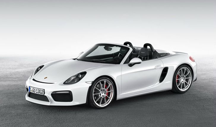 Porsche Boxster Spyder ใหม่ เปิดตัวที่งานนิวยอร์คมอเตอร์โชว์ 2015