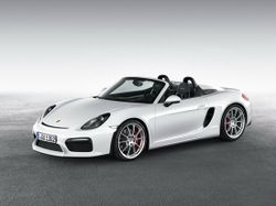 Porsche Boxster Spyder ใหม่ เปิดตัวที่งานนิวยอร์คมอเตอร์โชว์ 2015