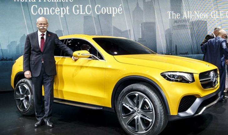 Mercedes-Benz Concept GLC Coupe เอสยูวีรุ่นเล็กท้าชน BMW X4 เผยโฉมแล้วที่จีน