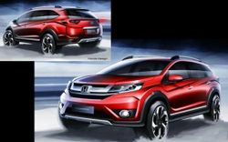 เตรียมเปิดตัว 'Honda BR-V' ครอสโอเวอร์พื้นฐาน 'Brio' ใหม่ล่าสุด