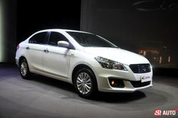 Suzuki Ciaz 2015 (ซูซูกิ เซียส) รถซีดานรุ่นใหม่ล่าสุดเปิดตัวแล้ว เคาะเริ่ม 4.84 แสนบาท