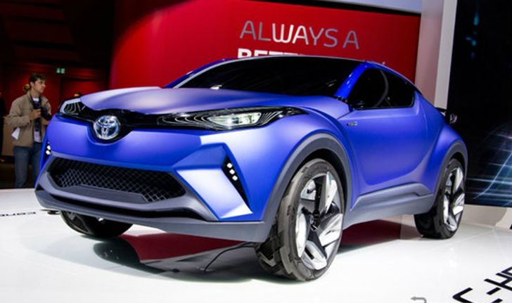 Toyota เตรียมลุยครอสโอเวอร์เล็กพื้นฐาน 'C-HR' ต่อกร 'Nissan Qashqai'